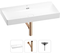 Раковина для ванной Wellsee Bromance в наборе 3 в 1 201001814