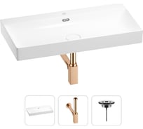 Раковина для ванной Wellsee Bromance в наборе 3 в 1 201001809