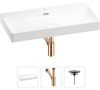 Раковина для ванной Wellsee Bromance в наборе 3 в 1 201001804