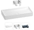 Раковина для ванной Wellsee Pure BY в наборе 2 в 1 201000746 1