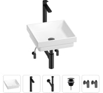 Раковина для ванной Wellsee Doux в наборе 5 в 1 201004182