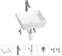 Раковина для ванной Wellsee Doux в наборе 5 в 1 201004166