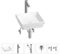 Раковина для ванной Wellsee Doux в наборе 5 в 1 201004151