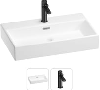 Раковина для ванной Wellsee Graceful Pro в наборе 2 в 1 201000792