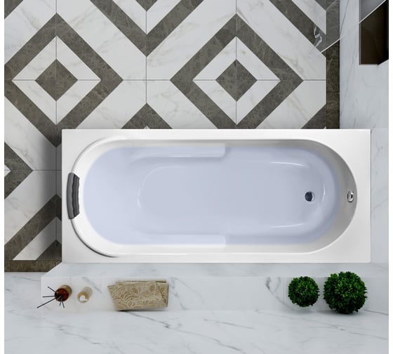 Акриловая ванна 170х75 Lavinia Boho Bristol в наборе 5 в 1 S4-3502007P