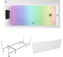 Акриловая ванна 170х80 Lavinia Boho Catani в наборе 5 в 1 S4-371217PR