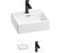 Раковина для ванной Wellsee Graceful Pro в наборе 2 в 1 201000767 1