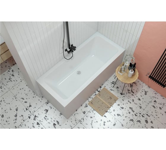 Акриловая ванна 170х75 Lavinia Boho Pure в наборе 4 в 1 S3-3710075P