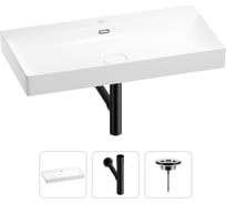 Раковина для ванной Wellsee Bromance в наборе 3 в 1 201001812