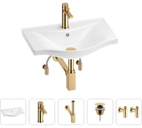 Раковина для ванной, в наборе 5 в 1 Wellsee Bisou 201005143