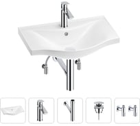 Раковина для ванной, в наборе 5 в 1 Wellsee Bisou 201005196