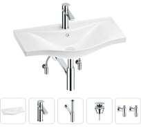 Раковина для ванной, в наборе 5 в 1 Wellsee Bisou 201005306