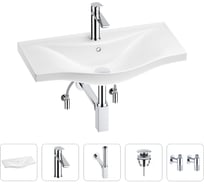 Раковина для ванной, в наборе 5 в 1 Wellsee Bisou 201005336