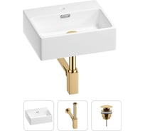 Раковина для ванной Wellsee Graceful Pro в наборе 3 в 1 201001308