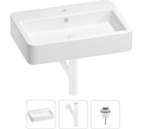 Раковина для ванной Wellsee Halcyon в наборе 3 в 1 201001290