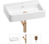 Раковина для ванной Wellsee Halcyon в наборе 3 в 1 201001294