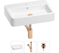 Раковина для ванной Wellsee Halcyon в наборе 3 в 1 201001284