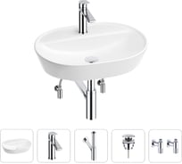 Раковина для ванной Wellsee Calin в наборе 5 в 1 201003931