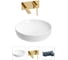 Раковина для ванной Wellsee Chalice Perfection в наборе 2 в 1 201000688 1