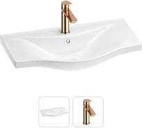 Раковина для ванной набор 2 в 1 Wellsee Bisou 201000919