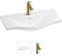 Раковина для ванной набор 2 в 1 Wellsee Bisou 201000928