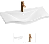 Раковина для ванной набор 2 в 1 Wellsee Bisou 201000934