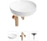 Раковина для ванной Wellsee Chalice Perfection в наборе 3 в 1 201001174 1