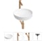 Раковина для ванной Wellsee Chalice Perfection в наборе 4 в 1 201002379 1
