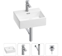 Раковина для ванной Wellsee Graceful Pro в наборе 4 в 1 201002871