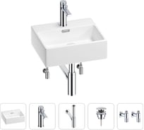 Раковина для ванной Wellsee Graceful Pro в наборе 5в1 201004561