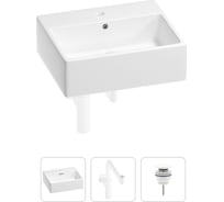 Раковина для ванной Wellsee Graceful Proв наборе 3 в 1 201001350