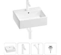 Раковина для ванной Wellsee Graceful Pro в наборе 4в1 201002910