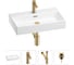 Раковина для ванной Wellsee Graceful Pro в наборе 4в1 201002958 1