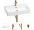 Раковина для ванной Wellsee Graceful Pro в наборе 4в1 201002978 1