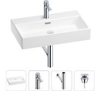 Раковина для ванной Wellsee Graceful Pro в наборе 4в1 201002976
