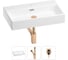 Раковина для ванной Wellsee Graceful Pro в наборе 3в1 201001359 1