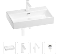 Раковина для ванной Wellsee Graceful Proв наборе 4 в 1 201002995