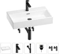 Раковина для ванной Wellsee Graceful Proв наборе 5 в 1 201004657