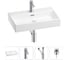 Раковина для ванной Wellsee Graceful Pro в наборе 4в1 201002956 1