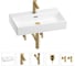 Раковина для ванной Wellsee Graceful Pro в наборе 5в1 201004648 1