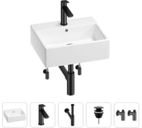 Раковина для ванной Wellsee Graceful Pro в наборе 5в1 201004607