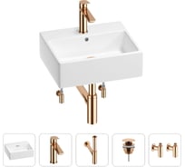 Раковина для ванной Wellsee Graceful Pro в наборе 5в1 201004609