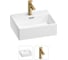 Раковина для ванной Wellsee Graceful Pro в наборе 2в1 201000778 1