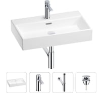 Раковина для ванной Wellsee Graceful Pro в наборе 4в1 201002986