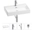 Раковина для ванной Wellsee Graceful Pro в наборе 4в1 201002986 1