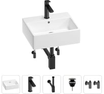 Раковина для ванной Wellsee Graceful Pro в наборе 5в1 201004587