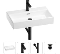 Раковина для ванной Wellsee Graceful Pro в наборе 4в1 201002972