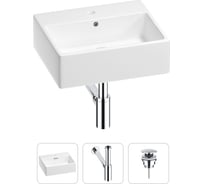 Раковина для ванной Wellsee Graceful Pro в наборе 3в1 201001326