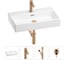 Раковина для ванной Wellsee Graceful Pro в наборе 4в1 201002989 1