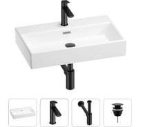 Раковина для ванной Wellsee Graceful Pro в наборе 4в1 201002952